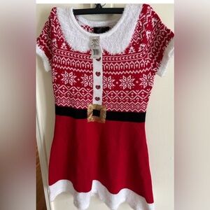 IT'S OUR TIME, Santa Claus
Sweater Dress, Size L (KOHL'S) NWT